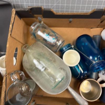 Mostly Jars and Some Kitchen Dishes 