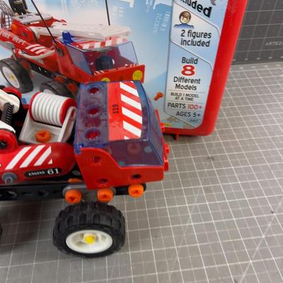Fire Truck Erector Set 