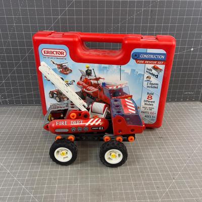 Fire Truck Erector Set 