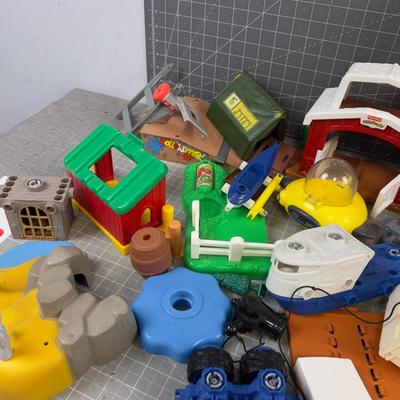 Huge Mixed Lot of Misc.., Many Fisher Price 