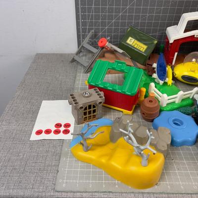 Huge Mixed Lot of Misc.., Many Fisher Price 