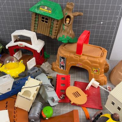 Huge Mixed Lot of Misc.., Many Fisher Price 