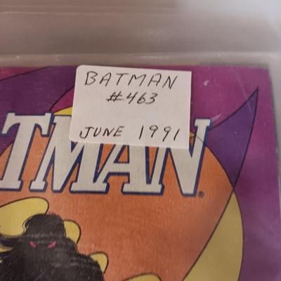 BATMAN COMIC BOOKS 1970 - 1996
