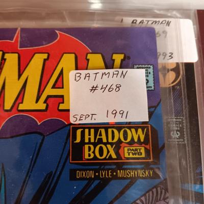 BATMAN COMIC BOOKS 1970 - 1996