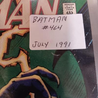 BATMAN COMIC BOOKS 1970 - 1996