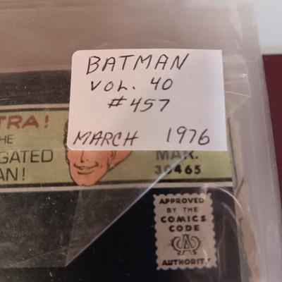 BATMAN COMIC BOOKS 1970 - 1996