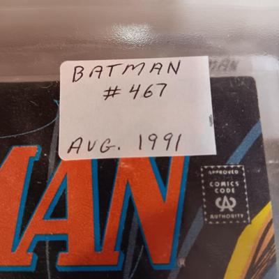 BATMAN COMIC BOOKS 1970 - 1996