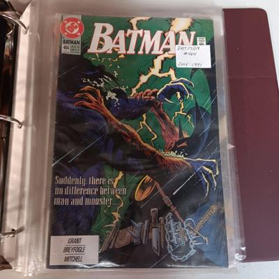 BATMAN COMIC BOOKS 1970 - 1996