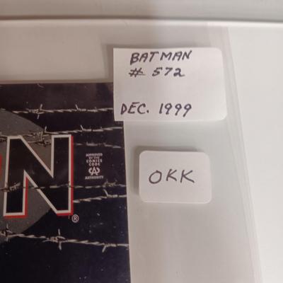 BATMAN COMIC BOOKS 1998 - 1999