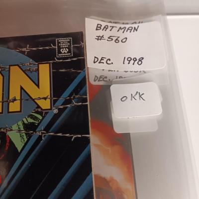 BATMAN COMIC BOOKS 1998 - 1999