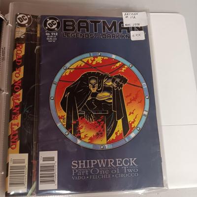 BATMAN COMIC BOOKS 1998 - 1999
