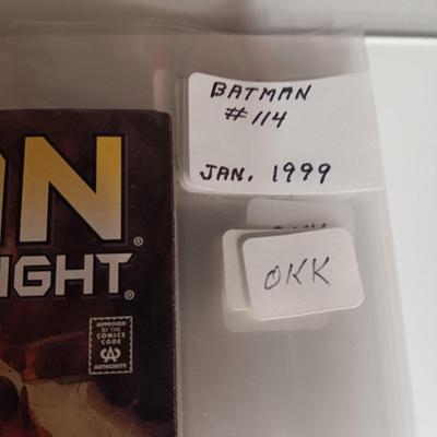 BATMAN COMIC BOOKS 1998 - 1999