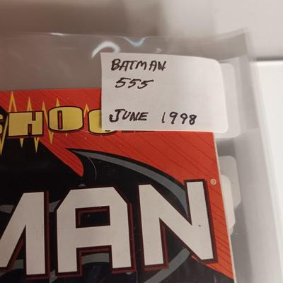 BATMAN COMIC BOOKS 1998 - 1999