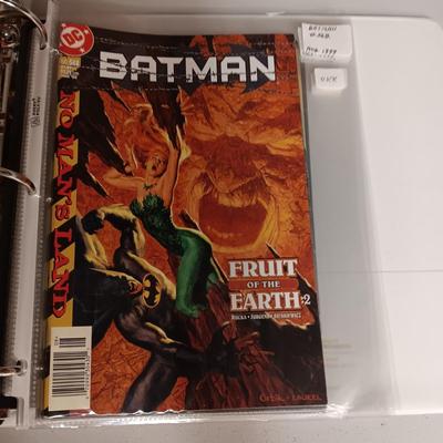 BATMAN COMIC BOOKS 1998 - 1999
