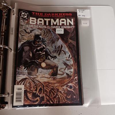 BATMAN COMIC BOOKS 1998 - 1999