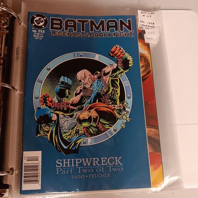 BATMAN COMIC BOOKS 1998 - 1999