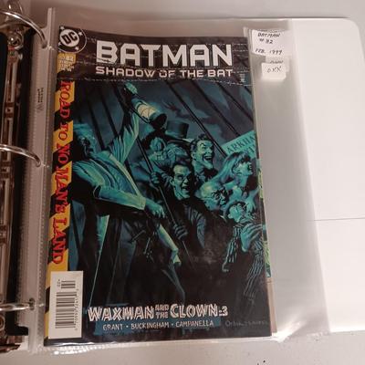 BATMAN COMIC BOOKS 1998 - 1999