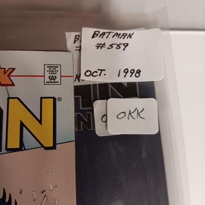 BATMAN COMIC BOOKS 1998 - 1999
