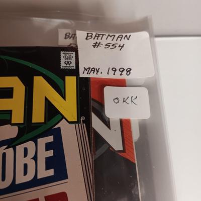 BATMAN COMIC BOOKS 1998 - 1999