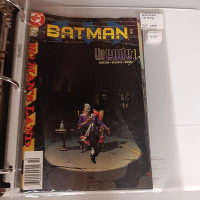 BATMAN COMIC BOOKS 1998 - 1999