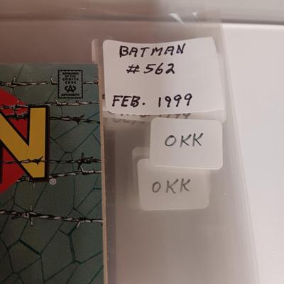 BATMAN COMIC BOOKS 1998 - 1999