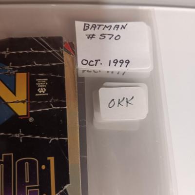 BATMAN COMIC BOOKS 1998 - 1999