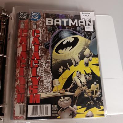 BATMAN COMIC BOOKS 1998 - 1999