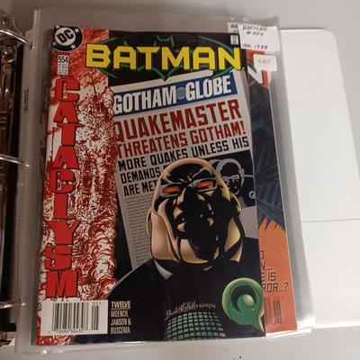 BATMAN COMIC BOOKS 1998 - 1999