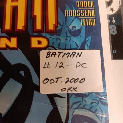 BATMAN COMIC BOOKS 2000