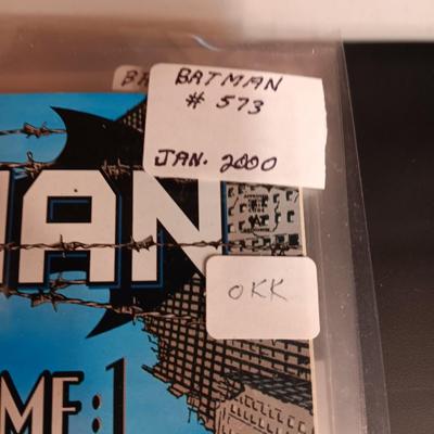 BATMAN COMIC BOOKS 2000