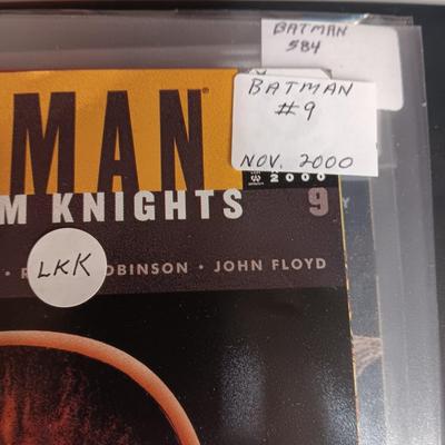 BATMAN COMIC BOOKS 2000