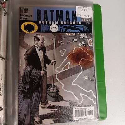 BATMAN COMIC BOOKS 2001 - 2005