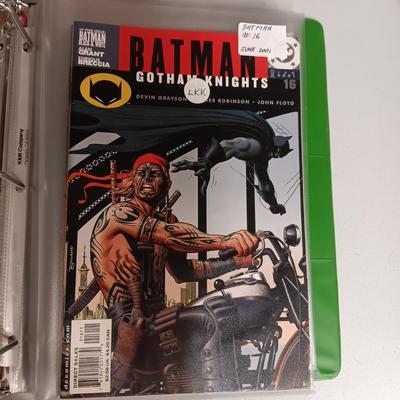 BATMAN COMIC BOOKS 2001 - 2005