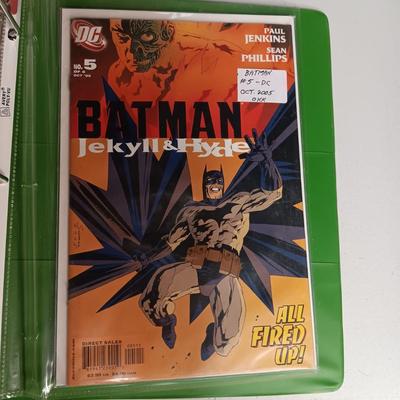 BATMAN COMIC BOOKS 2001 - 2005