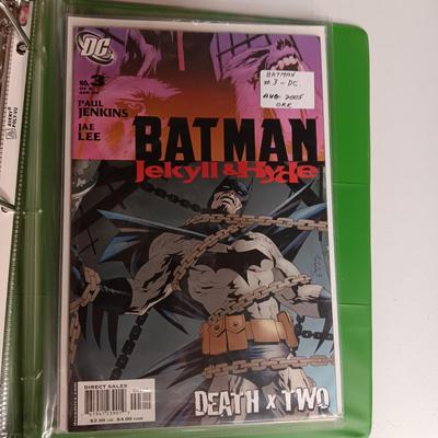 BATMAN COMIC BOOKS 2001 - 2005
