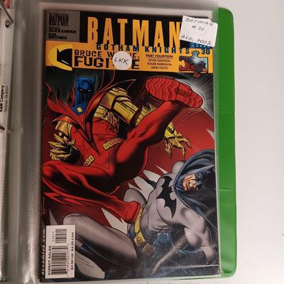 BATMAN COMIC BOOKS 2001 - 2005