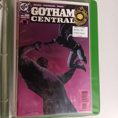 BATMAN COMIC BOOKS 2001 - 2005