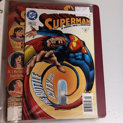 SUPERMAN, BATMAN & 1 ROBIN COMIC BOOKS