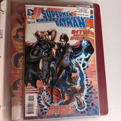 SUPERMAN, BATMAN & 1 ROBIN COMIC BOOKS