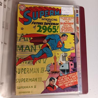 SUPERMAN, BATMAN & 1 ROBIN COMIC BOOKS