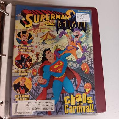 SUPERMAN, BATMAN & 1 ROBIN COMIC BOOKS