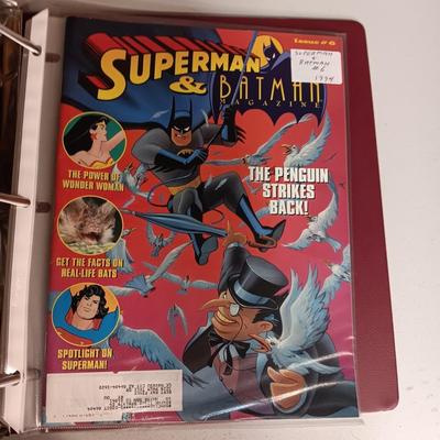 SUPERMAN, BATMAN & 1 ROBIN COMIC BOOKS