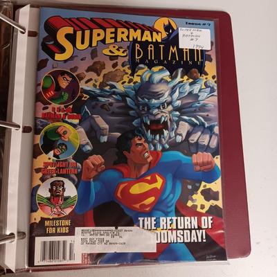 SUPERMAN, BATMAN & 1 ROBIN COMIC BOOKS