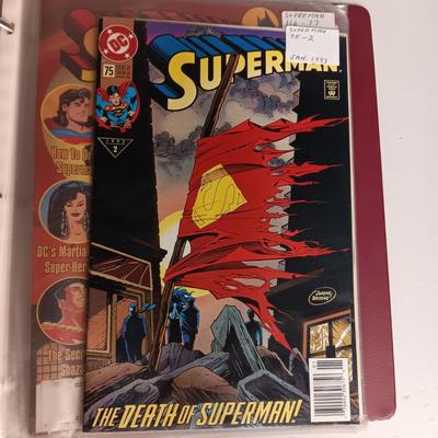 SUPERMAN, BATMAN & 1 ROBIN COMIC BOOKS
