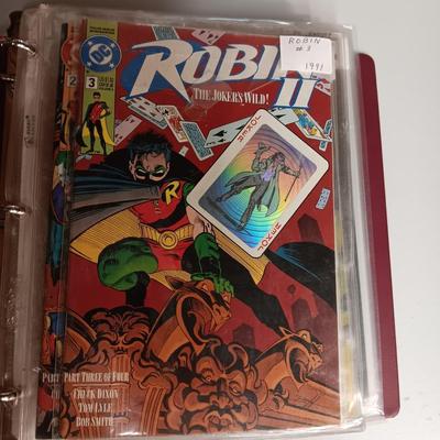SUPERMAN, BATMAN & 1 ROBIN COMIC BOOKS