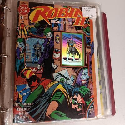 SUPERMAN, BATMAN & 1 ROBIN COMIC BOOKS
