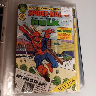SPIDERMAN COMIC BOOKS 1980 - 2002
