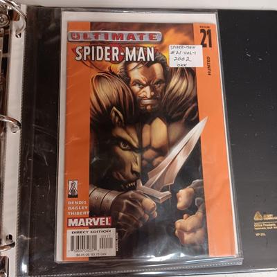 SPIDERMAN COMIC BOOKS 1980 - 2002