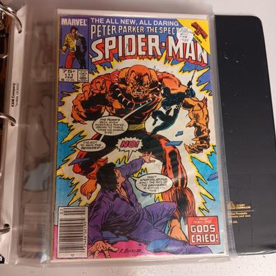SPIDERMAN COMIC BOOKS 1980 - 2002