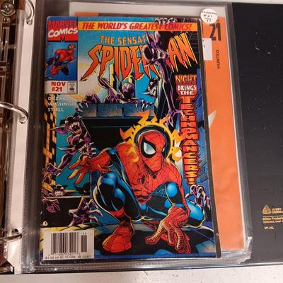 SPIDERMAN COMIC BOOKS 1980 - 2002